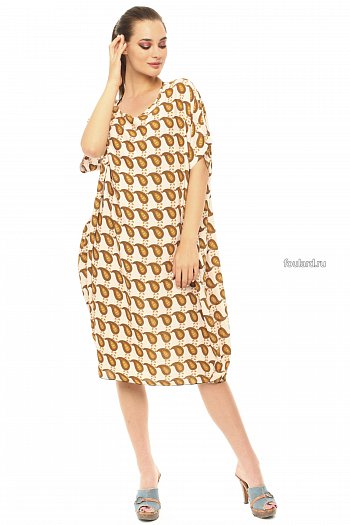 Платье женское с принтом огурчики от бренда Melanie